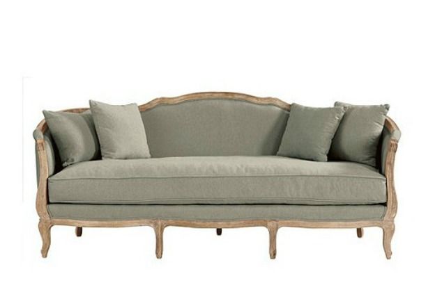 Country French Style Sofa | French style sofa, Country style sofas .