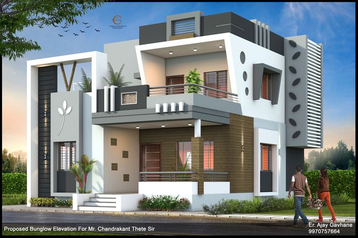 For Design what's app-9970757664 | Minimal house design, Small .