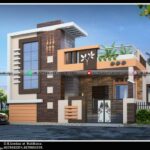 single story home design | Small house front design, Single floor .