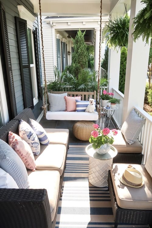 Small Front Porch Decorating: 6 Unique Ideas for Summer | Porch .