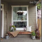 An Early Spring Porch Decorated With Nature | Spring porch decor .