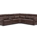 Carlyle II 6 Pc. Vegan Leather Reclining Sectional | Leather .