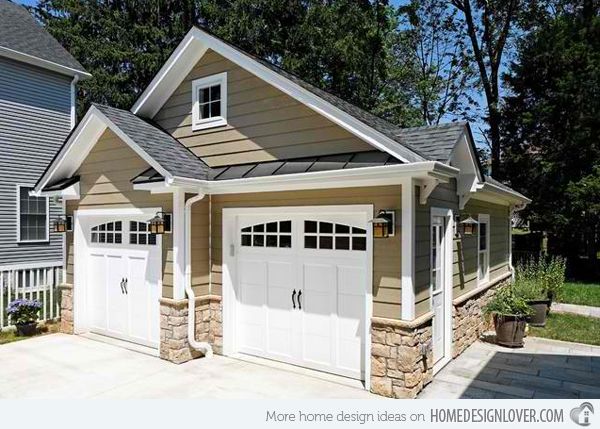 20 Traditional Architecture Inspired Detached Garages | Home .