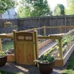 Raised and Enclosed Garden Bed | Garden layout, Backyard garden .