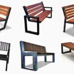 50+ Modern Outdoor Bench |Steel & Wood Design ideas 2021 | Modern .
