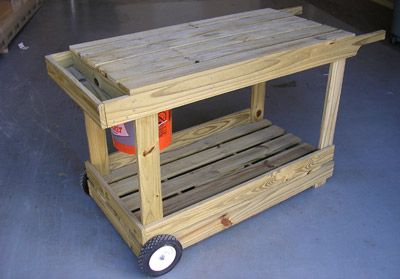 How to Build a Portable Potting Bench / Garden Cart - Today's .
