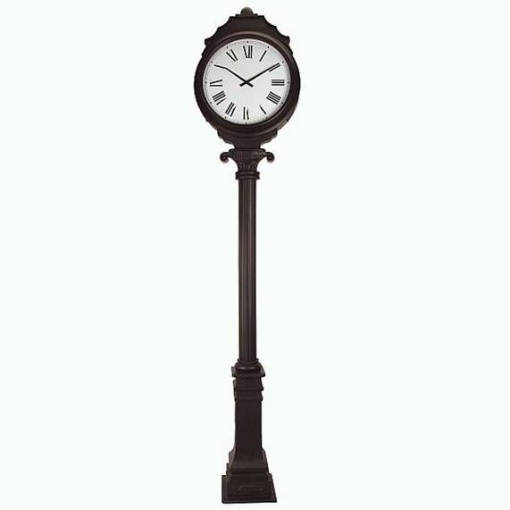 Extra Large Dual Sided Freestanding Outdoor Clock - TH025-05 .