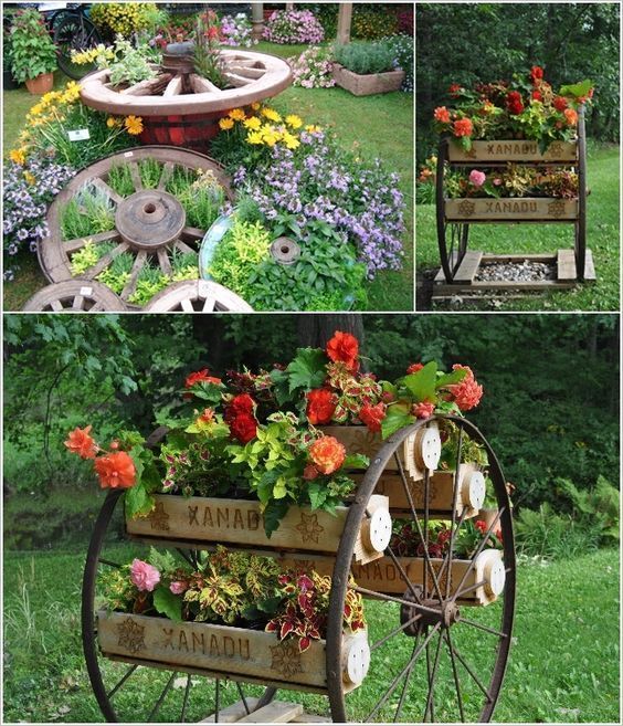 magnificent DIY ideas to decorate the garden. Let yourself be .