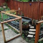Garden and fence | Small urban garden, Gardening design diy, Small .