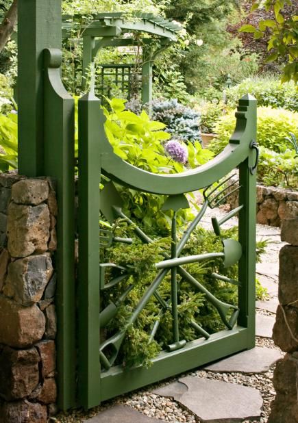 Great Garden Gate Ideas | Garden gate design, Garden gates and .