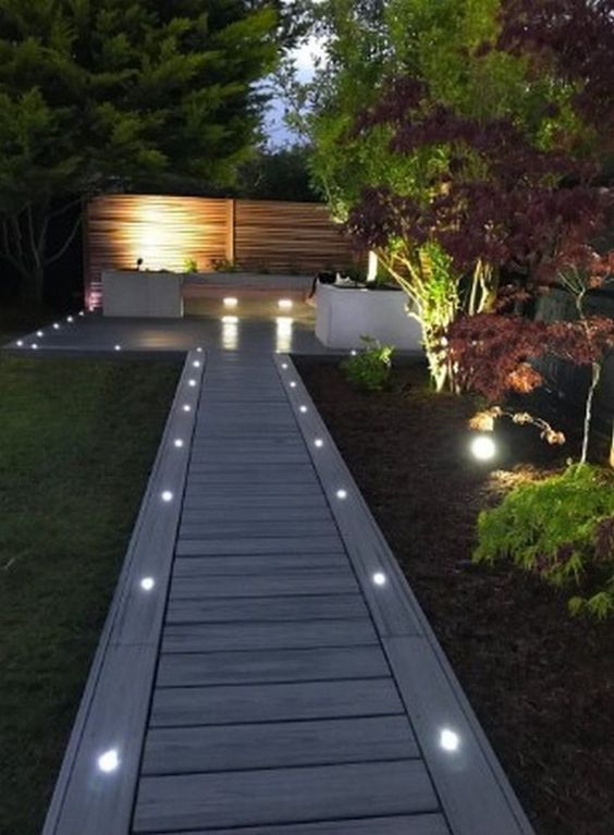 30+ Modern Patio Design Ideas - Cozy Home 101 | Illuminazione .