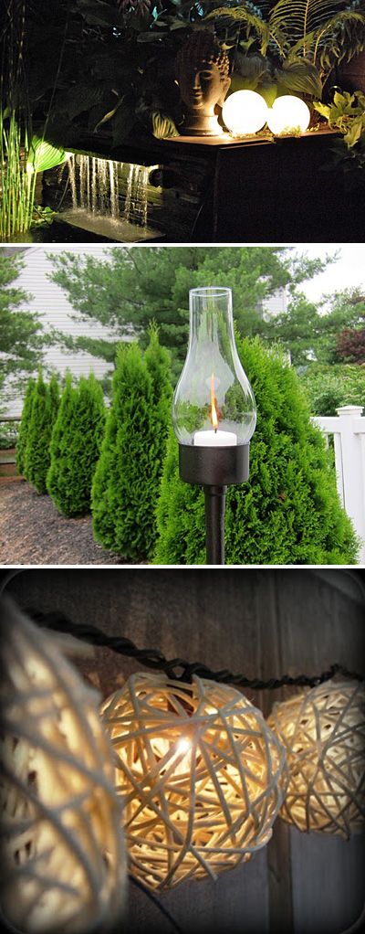 5 DIY Mood Garden Lighting Ideas | Diy garden, Garden design, Diy .