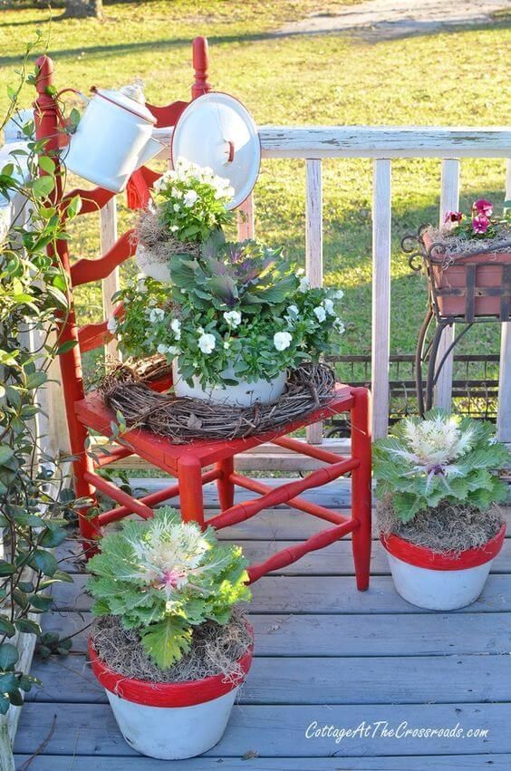 28+ Creative Upcycled DIY Chair Planter Ideas For Your Garden .