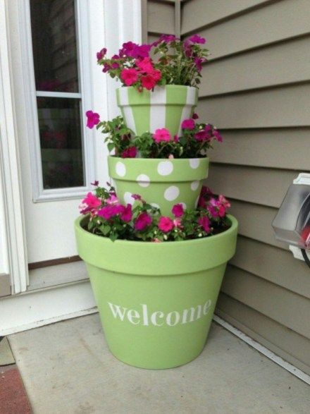 46 Flower Pot Decoration Ideas That You Can Try in Your Home .