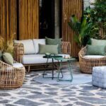 11 Chic Outdoor Patio Ideas By Style | Rattan outdoor furniture .