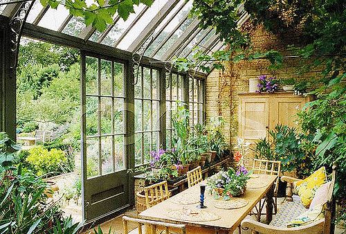 Garden Conservatory | Conservatory garden, Garden room, Garden styl