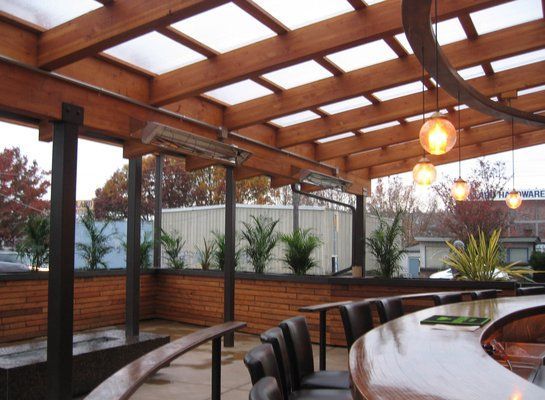 Restaurant Design Ideas on Pinterest | Beer Garden, Shelters and .