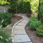 Inexpensive Stone Walkways and Types | Garden walkway, Front yard .