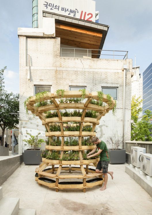 Open Source Plan for a Modular Urban Gardening Structure Offers a .