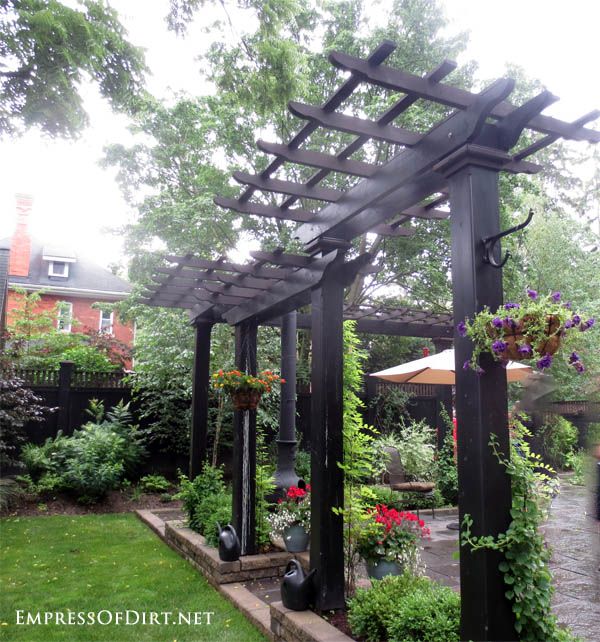 30 Arbor, Trellis, & Obelisk Ideas for Home Gardens | Small garden .