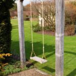 Swing in archway | Backyard swings, Garden swing, Backya