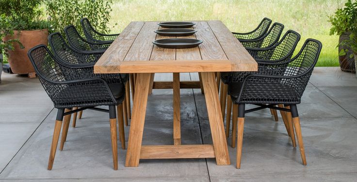 Dining Tables | Modern outdoor dining, Modern outdoor dining sets .
