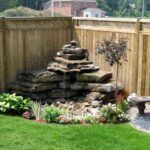 Backyard Living Space | Add water features to your backyard garden .