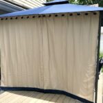 DIY Gazebo Curtains | Diy gazebo, Gazebo curtains, Outdoor patio .
