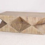 Geo Faceted Coffee Table | Coffee table, Cool coffee tables .