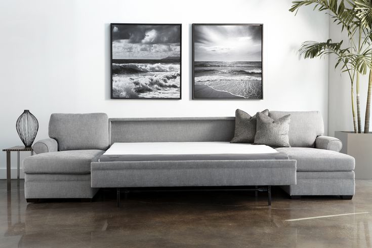Gina #sectional #sleeper by American Leather #livingroom #sofa .