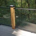 How To Clean & Maintain Outdoor Glass Railing | Glass railing deck .