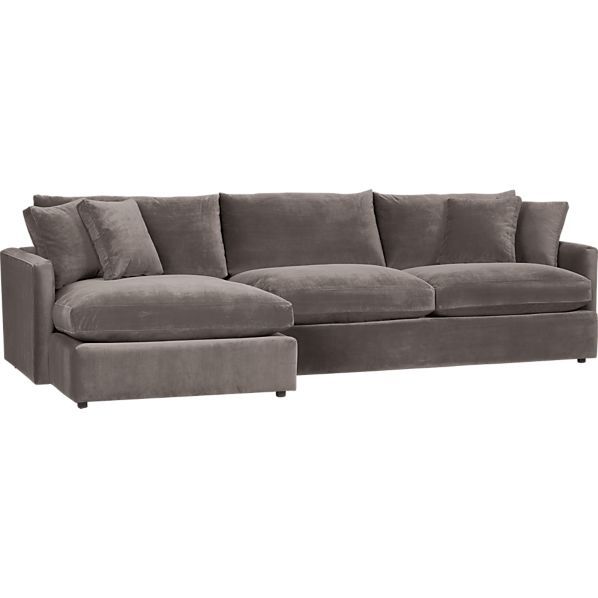The new family room couch. Lounge 2-Piece Sectional Sofa in .