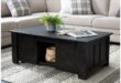 Grant Ii Lift-Top Storage Coffee Table With Wheels | Coffee table .