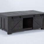 Grant Ii Lift-Top Storage Coffee Table With Wheels | Living Spac