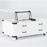 Wade Lift-Top Storage Coffee Table With Wheels | Living Spac
