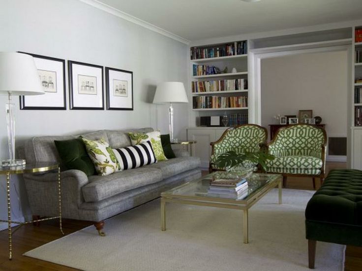 Grass Green and Grey Rooms: Ideas and Inspiration | Living room .