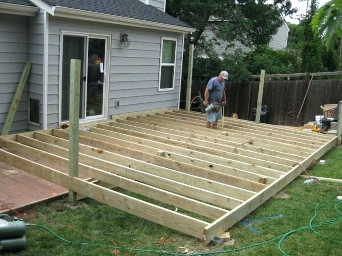 Deck Plans Deck Building Ground Level ... | Deck design plans .
