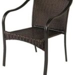 Hampton Bay Patio Furniture, Wicker Patio Stack Chair (2-Pack .
