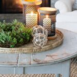 DIY Rustic Winter Decor Ideas | Coffee table decor tray, Coffe .