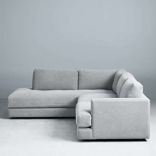 Haven 2-Piece Terminal Chaise Sectional | west elm | Sectional .