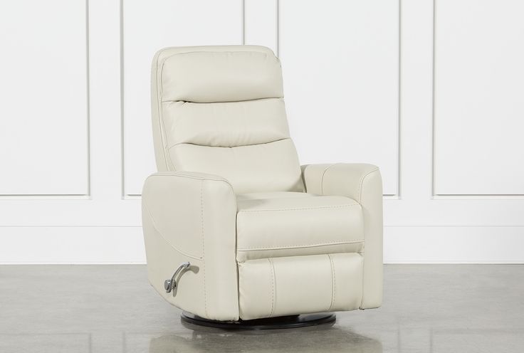 Hercules Oyster Swivel Glider Recliner With Articulating Headrest .