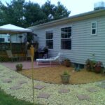 Mobile Home Landscaping Ideas | Home landscaping, Mobile home .