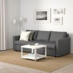 FRIHETEN Skiftebo dark grey, Three-seat sofa-bed - IKEA | Camas .