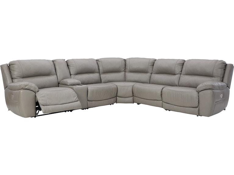 Signature Design by Ashley Living Room Dunleith 6-Piece Power .