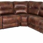 Man Wah 6 Piece Leather Power Reclining Sectional 70048-Sectional .