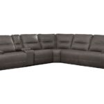Spartacus Haze 6 Piece Power Reclining Sectional by Parker House .