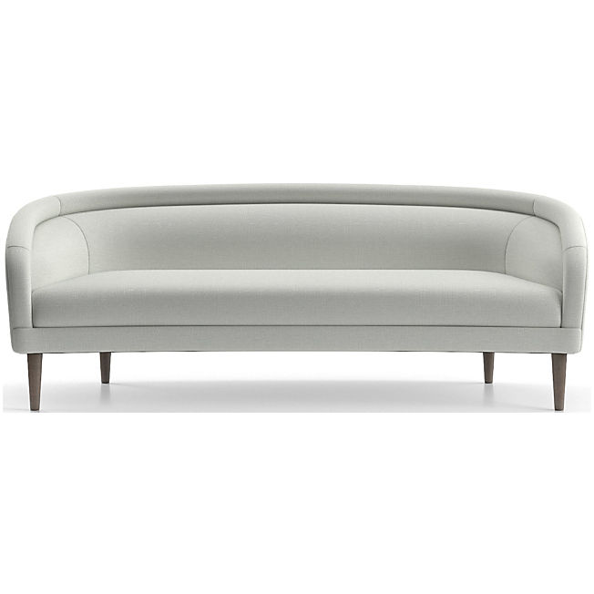 Shop Josephine Curved Sofa. Josephine's sophisticated style mixes .