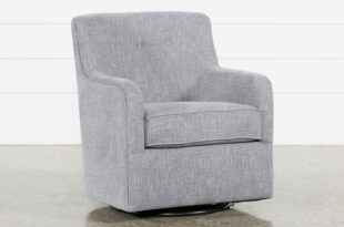 Katrina Grey Swivel Glider Chair | Swivel glider chair, Glider .