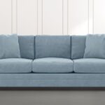 Kiara II 90" Light Blue Sofa | Light blue sofa, Classic furniture .