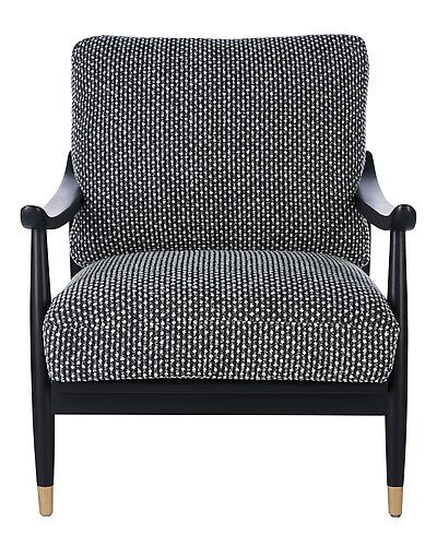 Safavieh Couture Kiara Mid-Century Accent Chair / Gilt | Mid .